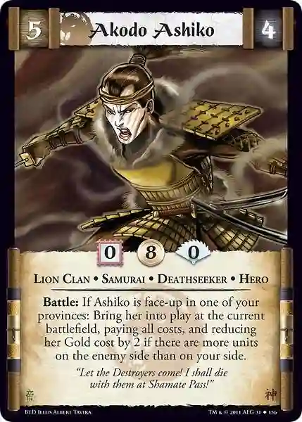 Akodo Ashiko (Spanish)