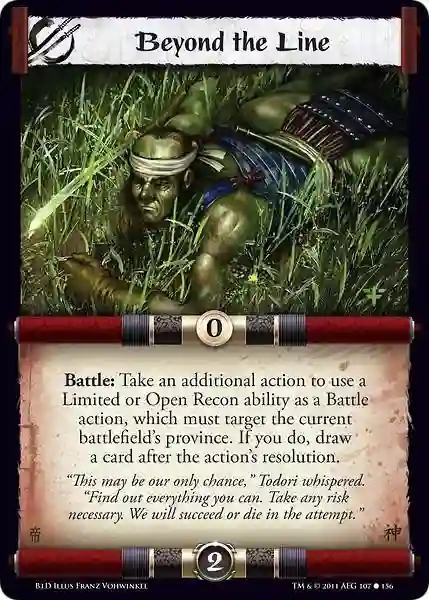BEYOND THE LINE (SPANISH)