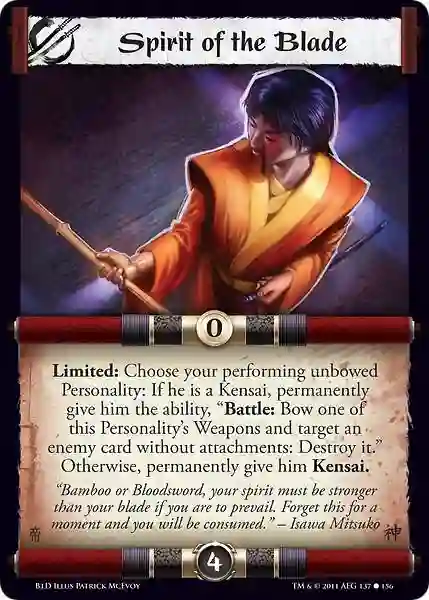 Spirit of the Blade (Español)
