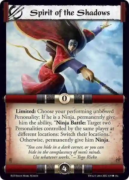 Spirit of the Shadows (Español)