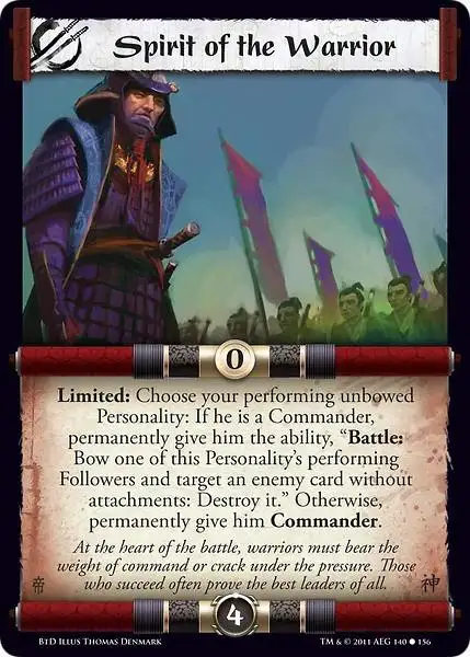 Spirit of the Warrior (Spanish)