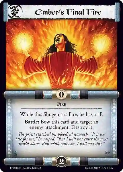 Ember's Final Fire (Spanish)