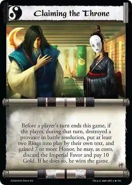 Claiming The Throne (Spanish)