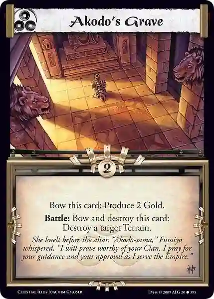 Akodo's Grave (Español)