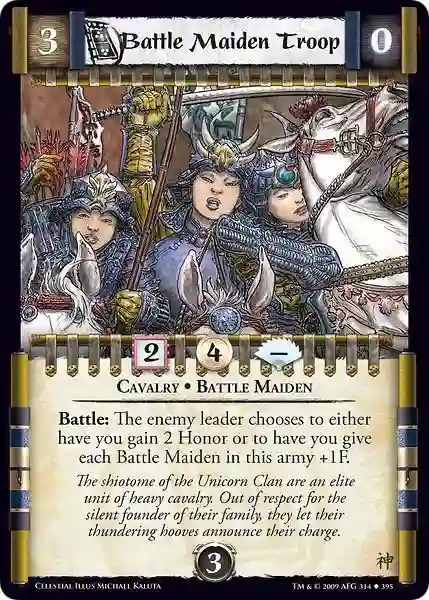 Battle Maiden Troop (Spanish)