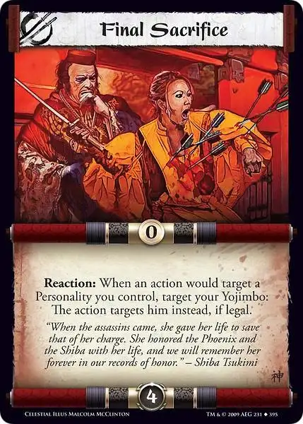 Final Sacrifice (Spanish)