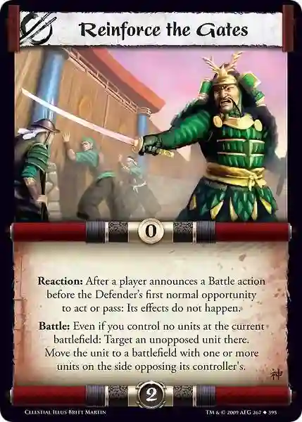 Reinforce the Gates (Español)
