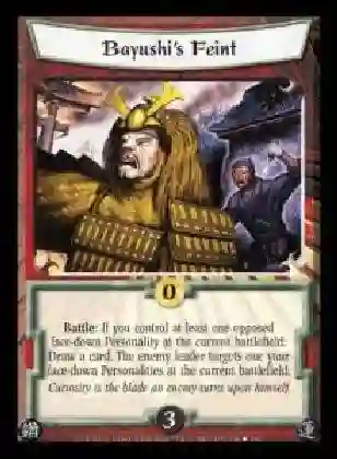 Bayushi's Feint (Español)