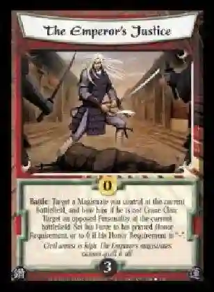 The Emperor's Justice (Spanish)