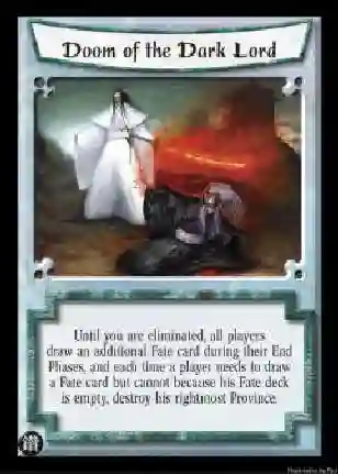 Doom of the Dark Lord FOIL (Francés)