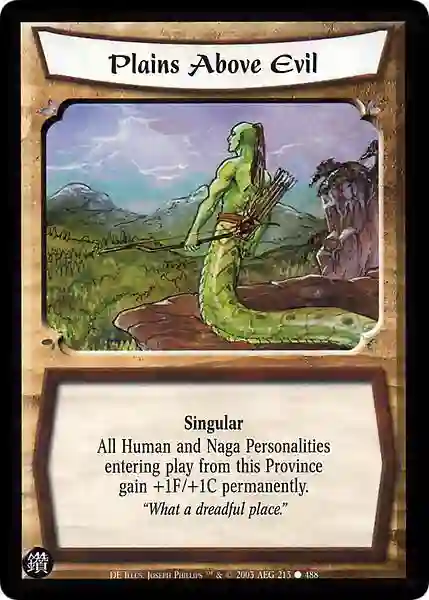 Plains Above Evil (Español)