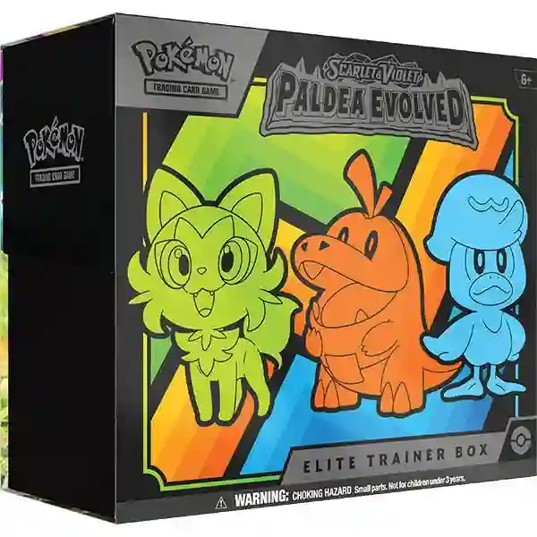 Scarlet and Purple 2 Paldea Evolved: Elite Coach Box (Spanish)
