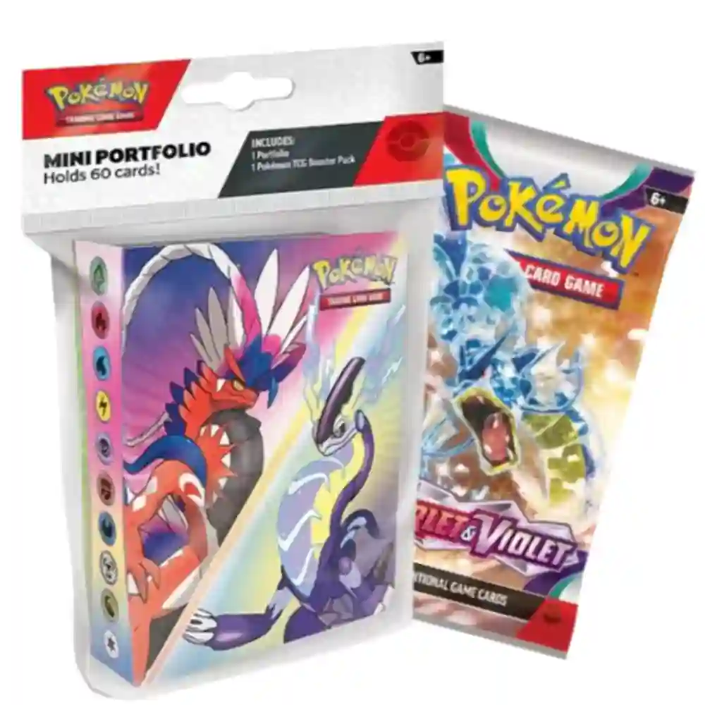 Pokémon Escarlata Y Purpura 1. Mini Álbum con Sobre(Inglés)