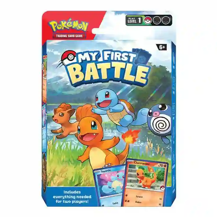 My First Battle Deck: Charmander vs Squirtle (Inglés)