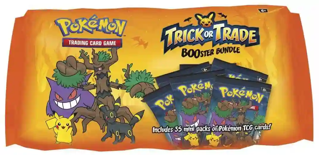 Pokemon Trick or Trade 2024 Caja de Sobres (35 Sobres) Inglés