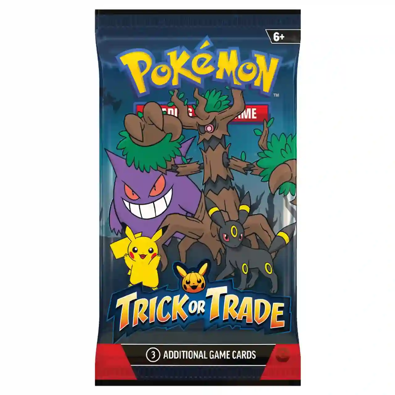 Pokemon Sobre Trick or Trade 2024 (3) Inglés