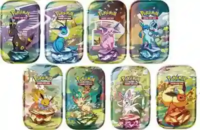Escarlata y Púrpura 8.5 Evoluciones Prismáticas: Set de Minilatas (8) Español