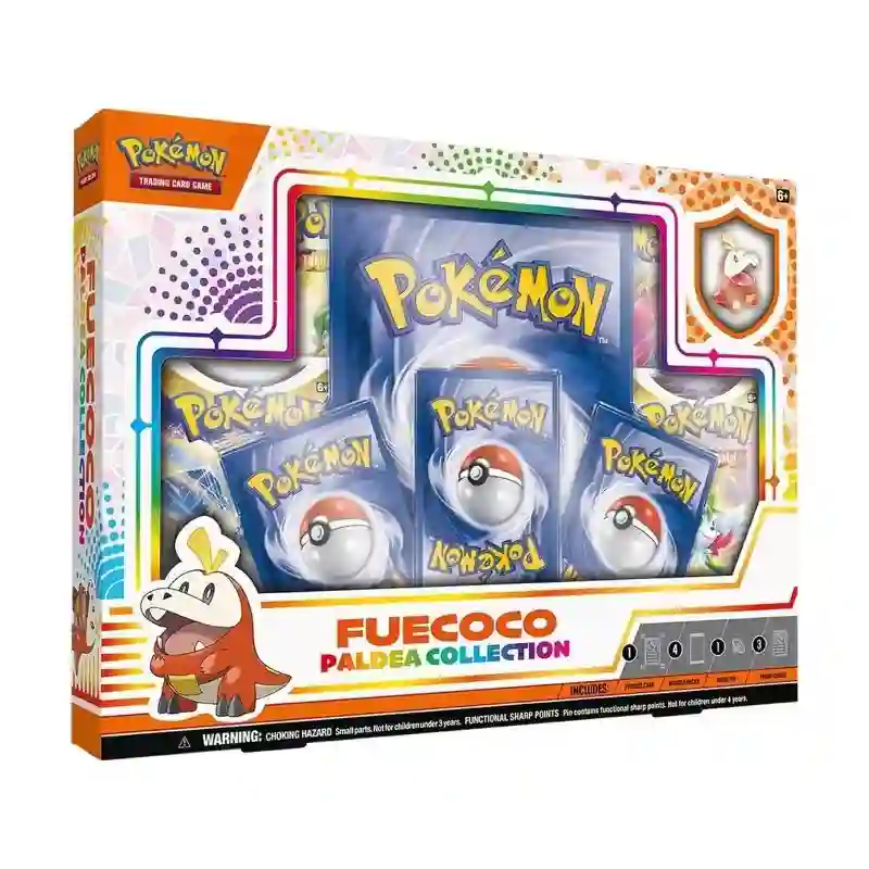 Fuecoco Paldea Pin Collection (inglés) Pokémon TCG