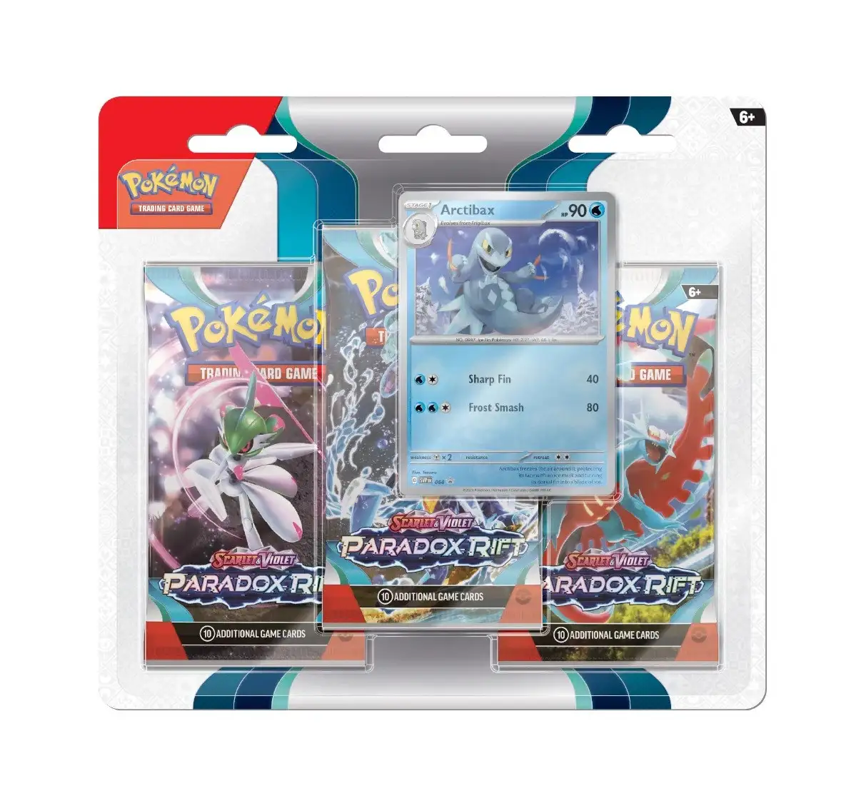 Escarlata y Púrpura 4 Brecha Paradójica: Arctibax 3-Pack Booster (Inglés)