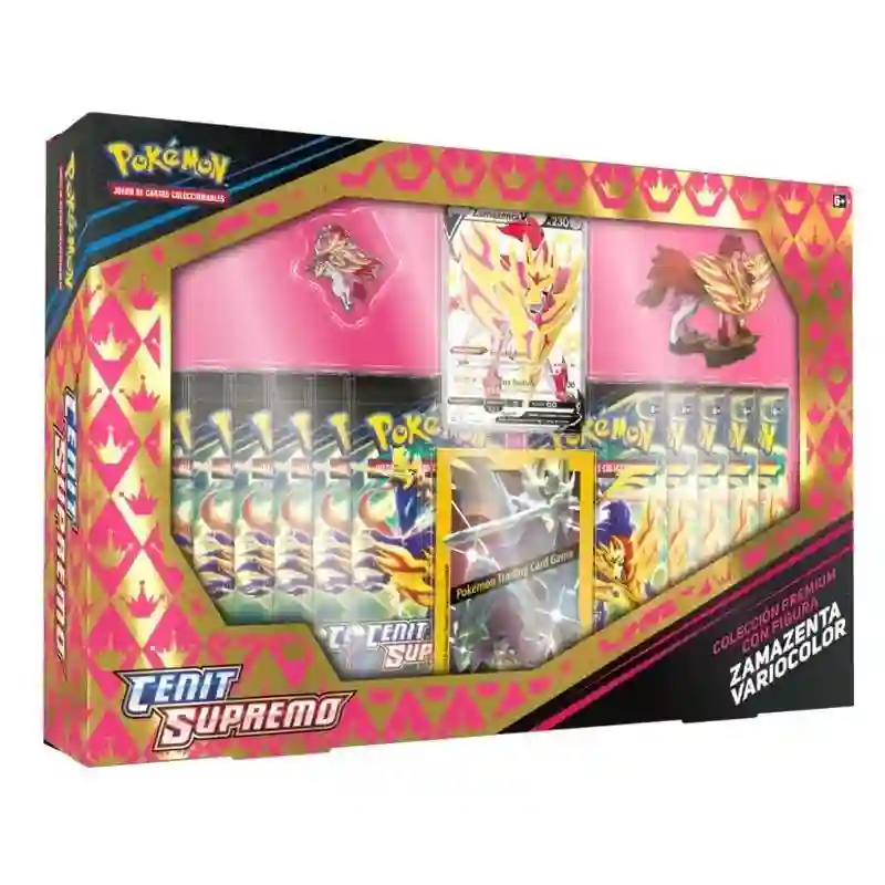 Espada y Escudo 12.5 Cenit Supremo: Colección Shiny Zamazenta (Español)
