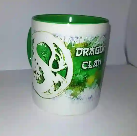 Taza Clanes L5R. Clan Dragon