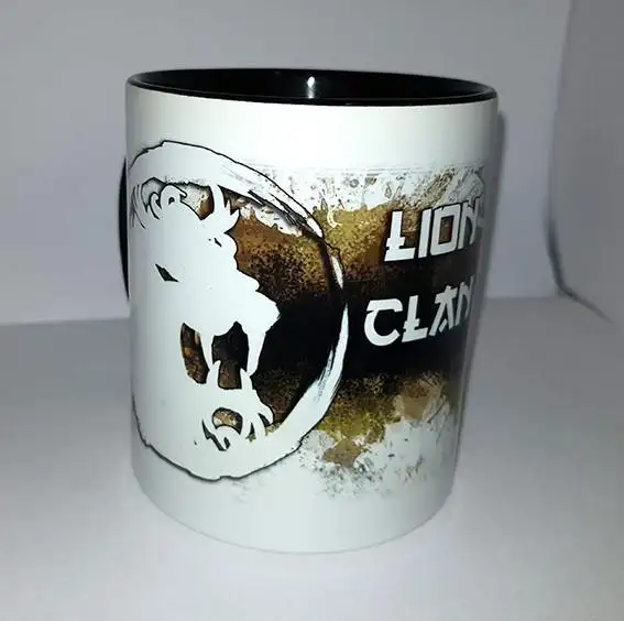 Taza Clanes L5R. Clan Leon