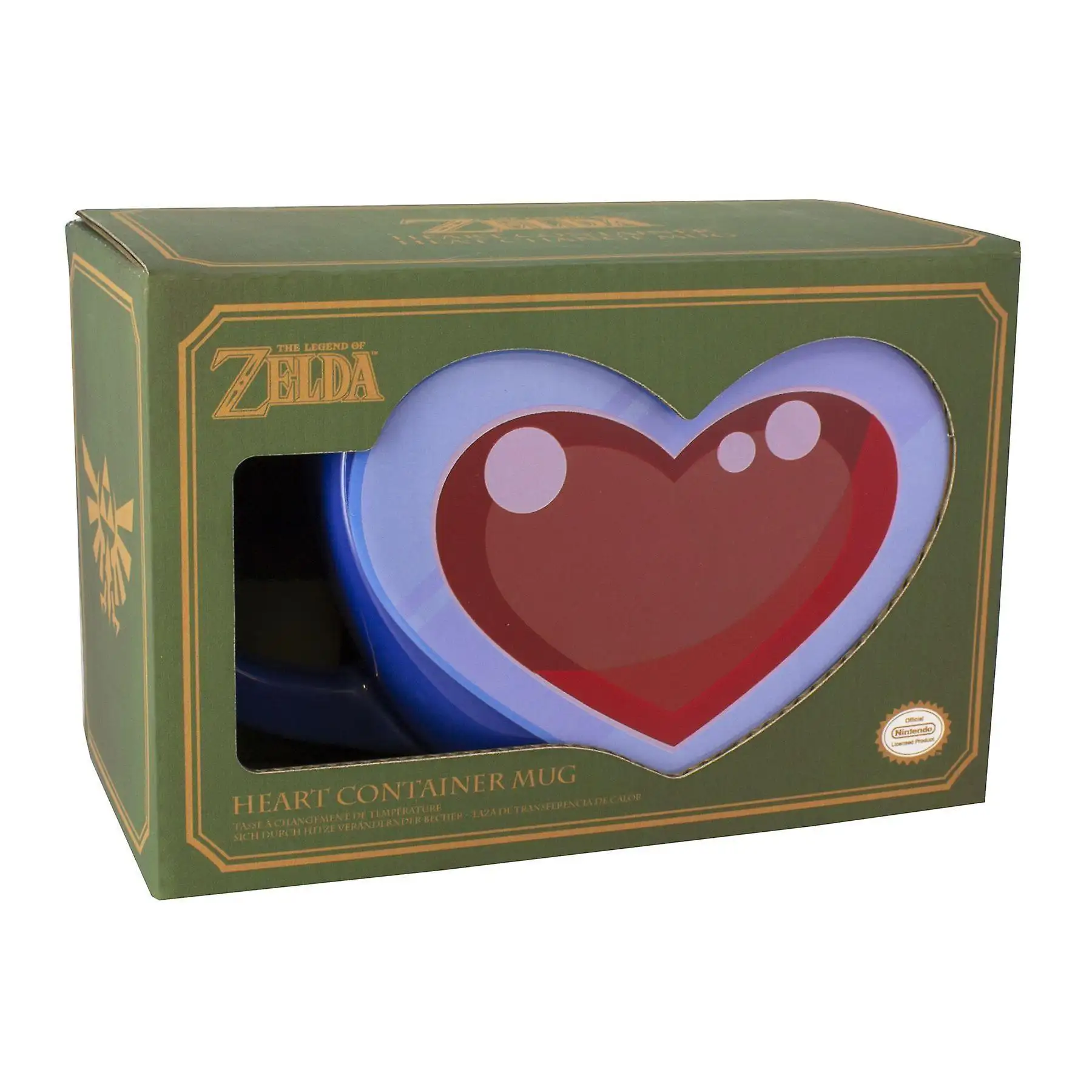 Taza Contenedor de Corazón. Zelda