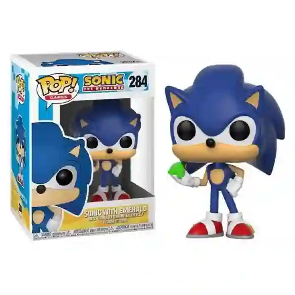 Funko Pop Sonic with Esmeralda. Sonic