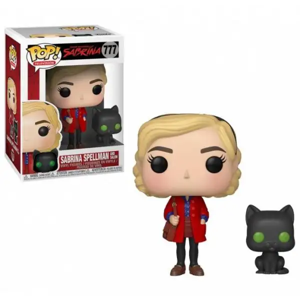 Funko Pop. Sabrina Spellman and Salem. Sabrina