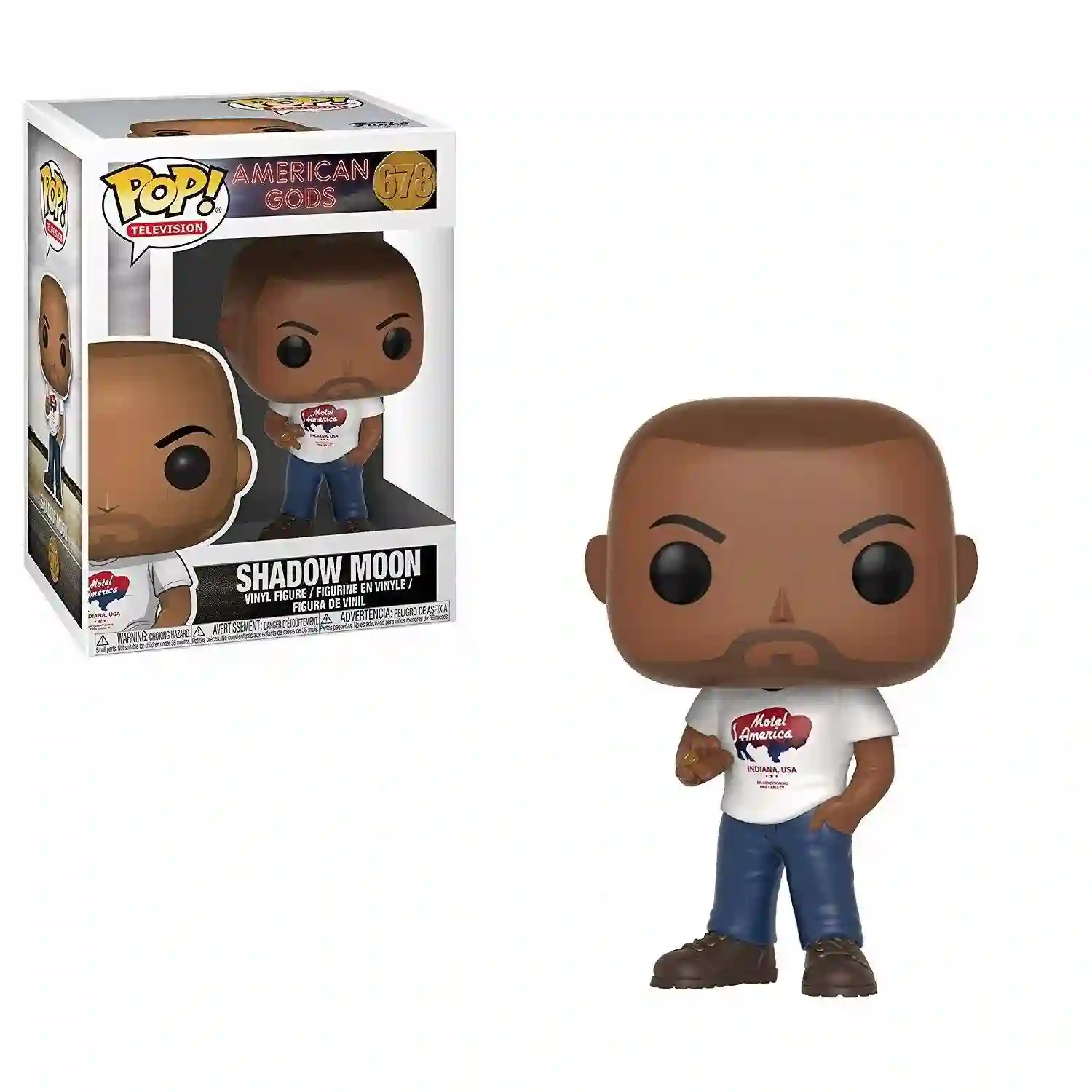 Funko Pop Shadow Moon. American Gods