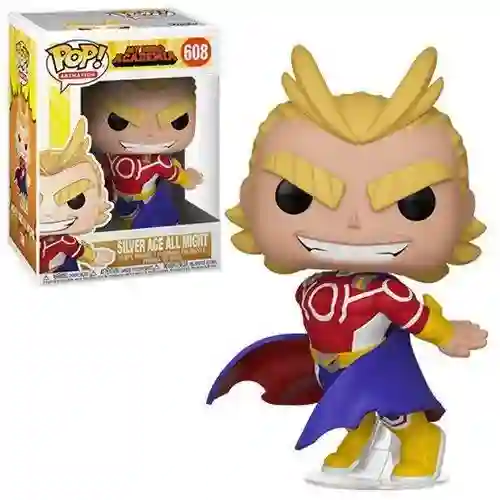 Funko Pop All Might Edad de Plata. My Hero Academy