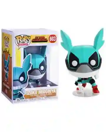 Funko Pop Izuku Midoriya con Casco (Deku). My Hero Academia