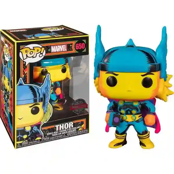 Funko Pop Thor. Marvel Black Light