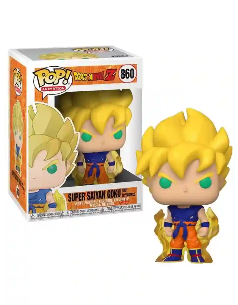 Funko Pop Goku Super Saiyan. First Appearance. Dragon Ball Z