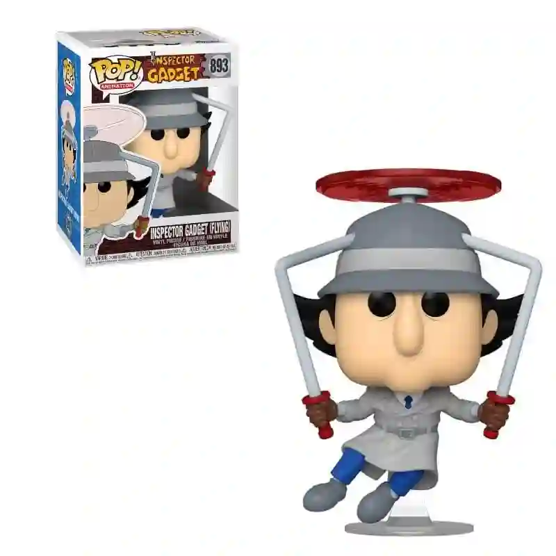 Funko Pop. Inspector Gadget Volador. (Caja Dañada)