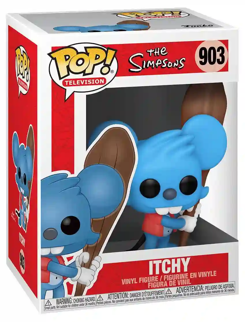 Funko Pop. Itchy (Pica). Los Simpsons