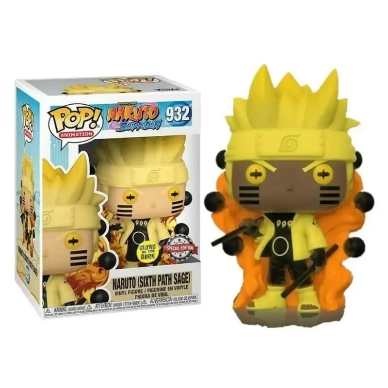 Funko Pop. Naruto Six Path. Glows in the Dark. Naruto Shippuden