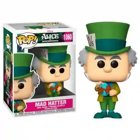 Funko Pop Sombrerero Loco. Alicia en el pais de las maravillas 70th
