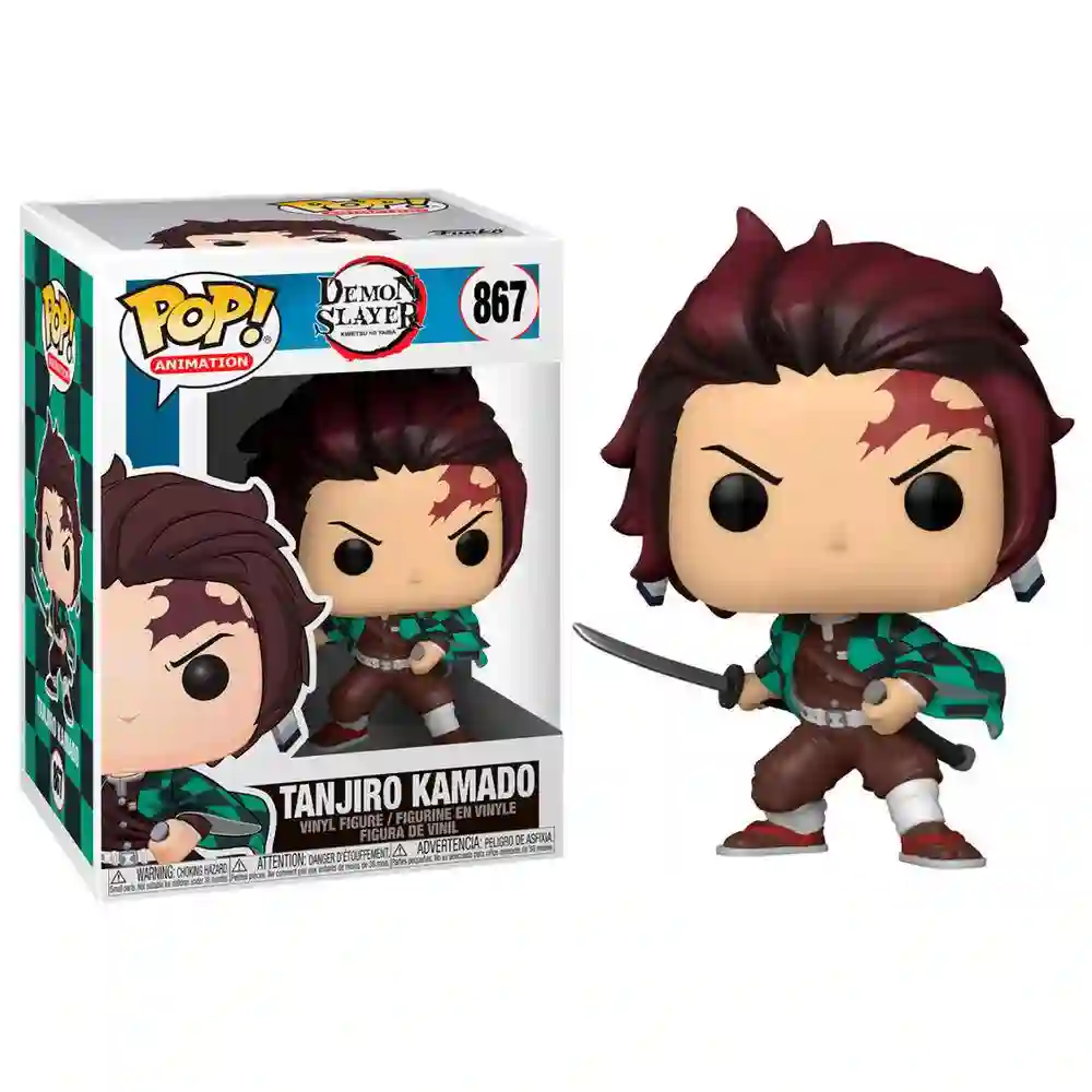 Funko Pop. Tanjiro Kamado. Demon Slayer: Kimetsu no Yaiba