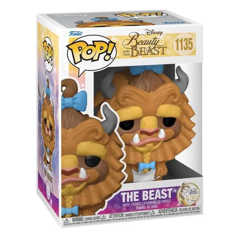 Funko Pop Bestia con Rizos. La Bella y la Bestia Disney