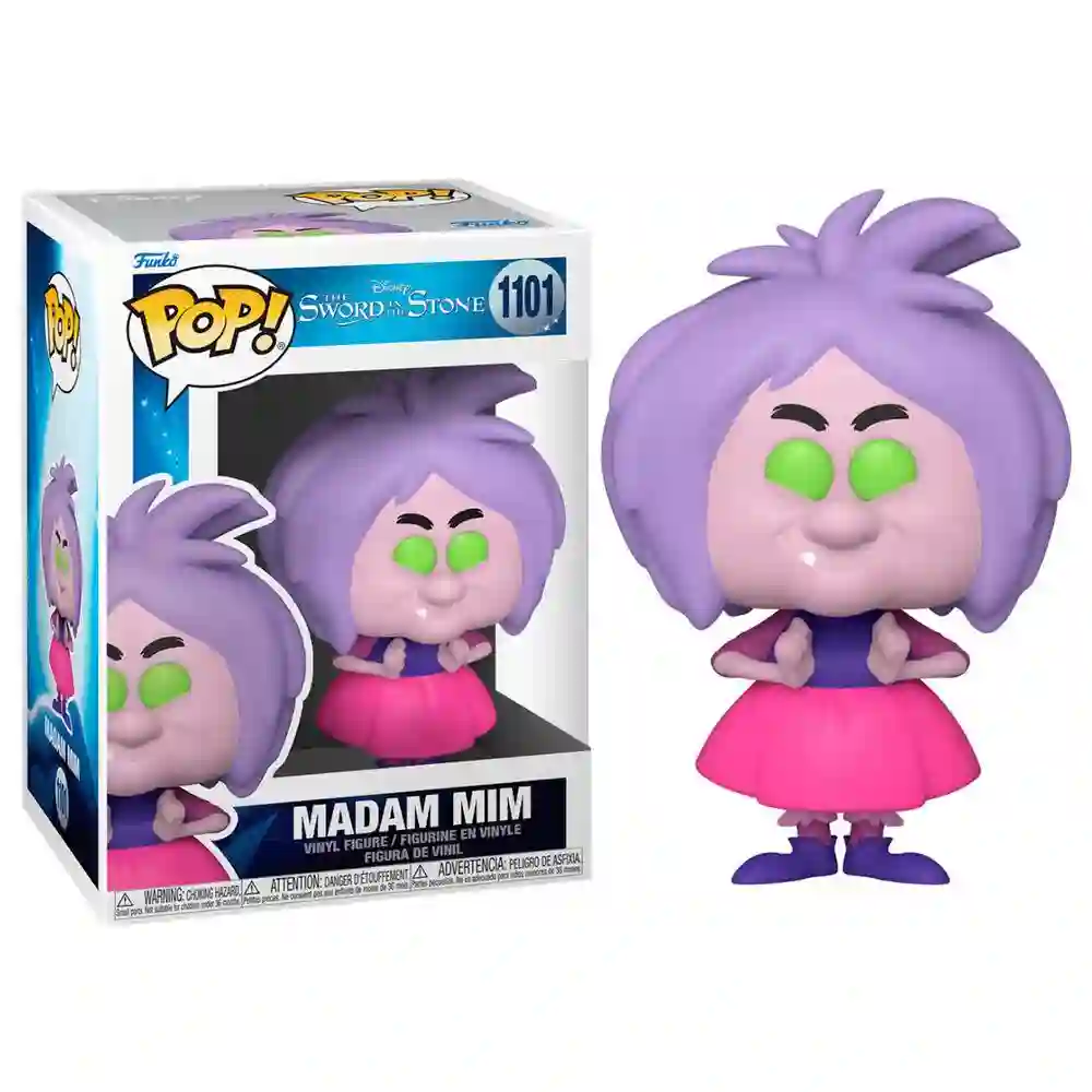 Funko Pop Madam Mim. Merlin the lovely one. Disney