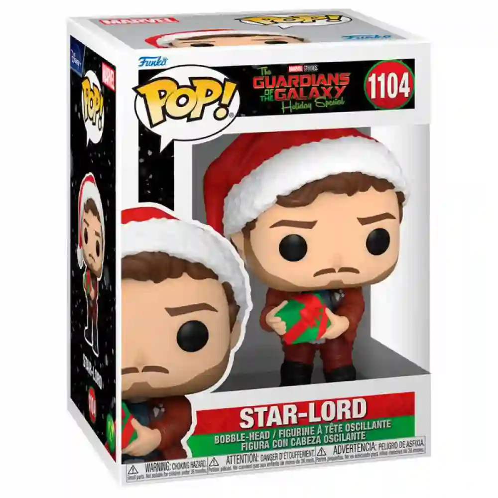 Funko Pop. Star Lord. Galaxy Guardians Special Christmas