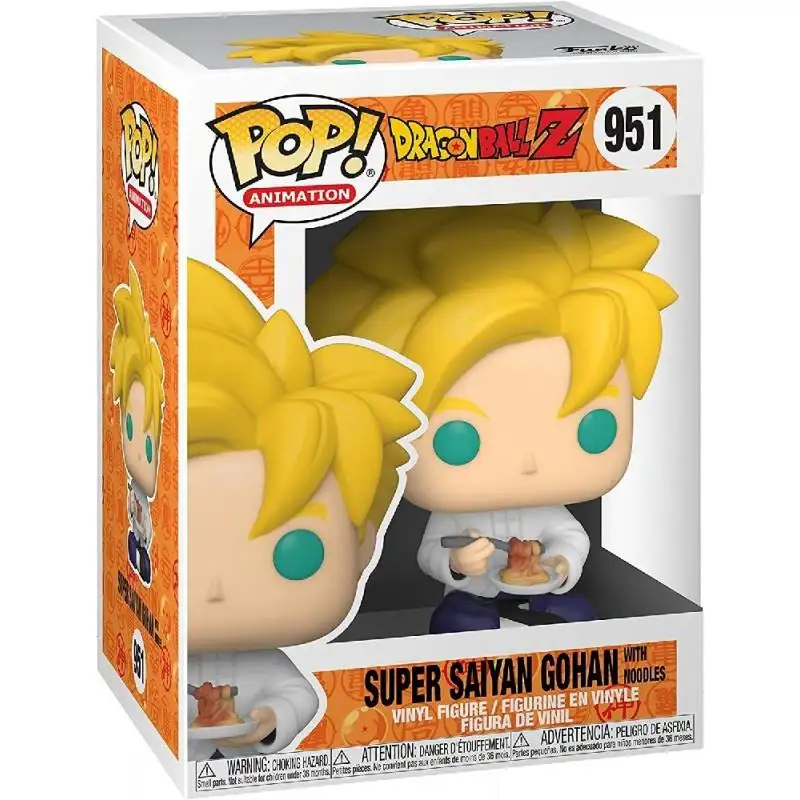 Funko Pop. Super Saiyan Gohan with noodles. Dragon Ball Z