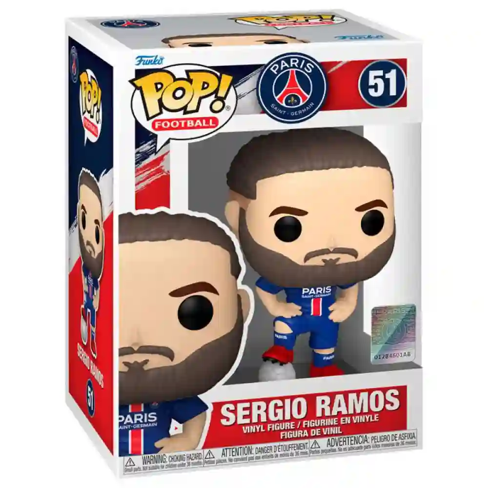 Funko Pop. Sergio Ramos. Paris Saint Germain