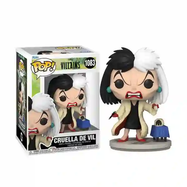 Funko Pop Cruella de Vil. Disney Villains