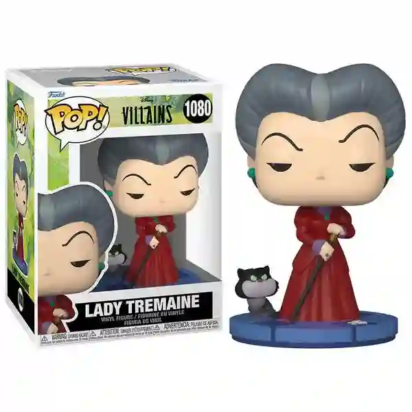 Funko Pop Lady Tremaine. Disney Villains