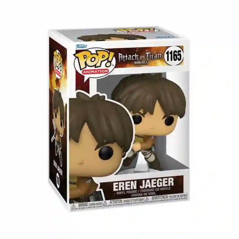 Funko Pop Eren Yeager. Attack on Titan S4