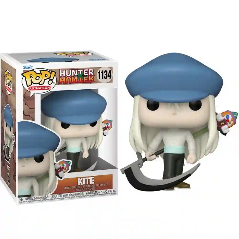 Funko Pop Kite with a scythe. Hunter X Hunter
