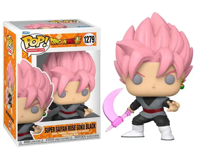 Funko Pop. Goku Black Super Saiyan Rose con Guadaña. Dragon Ball Super