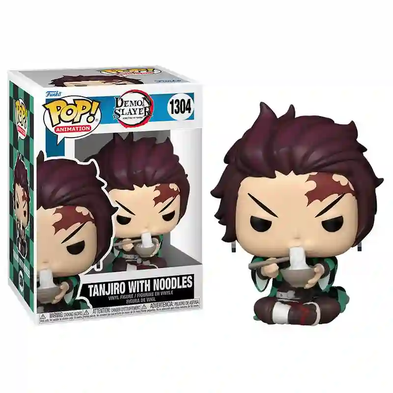 Funko Pop. Tanjiro with noodles. Demon Slayer: Kimetsu no Yaiba